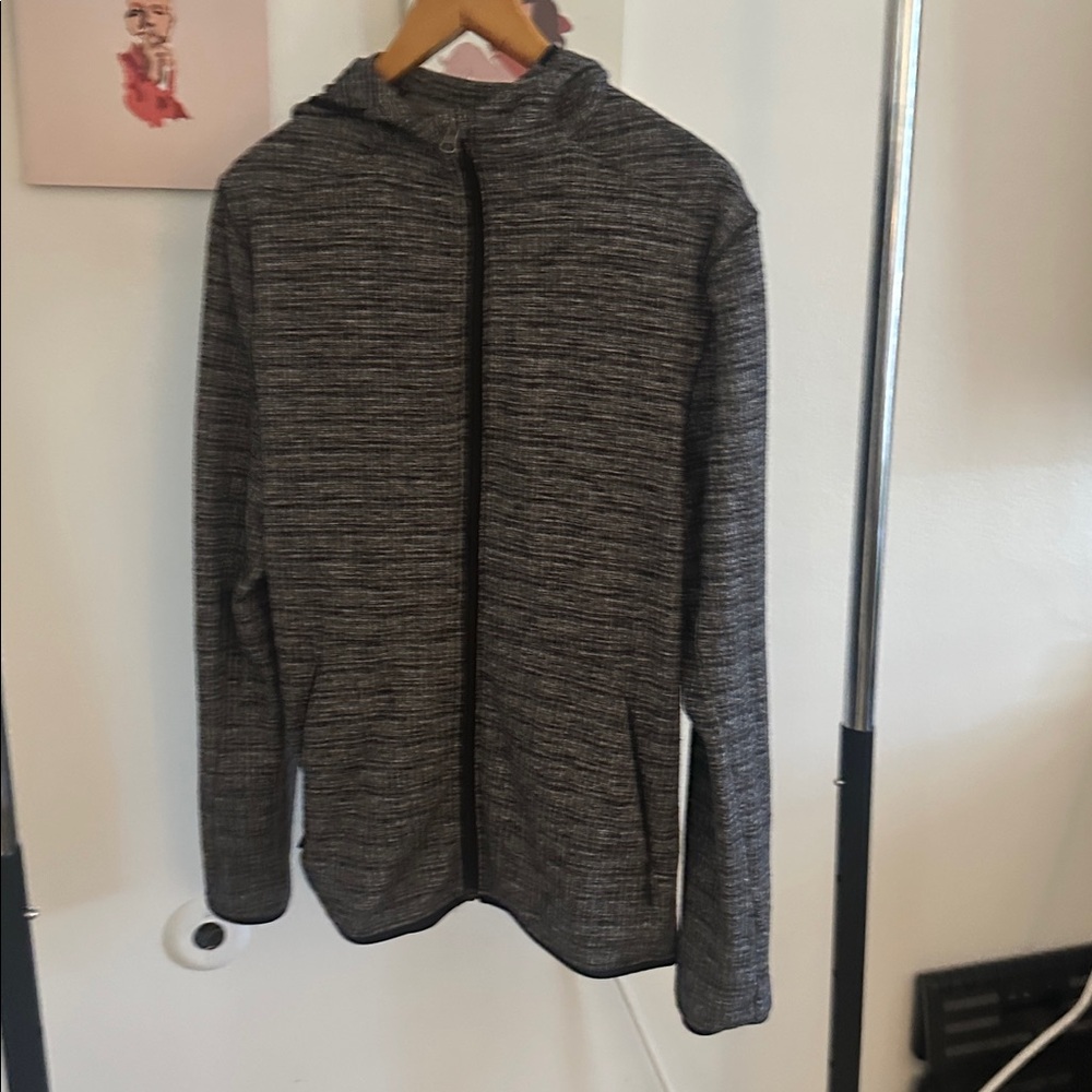 Lululemon Gray Zip-Up Hoodie